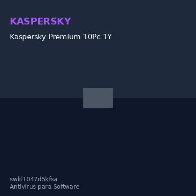 Kaspersky Premium 10Pc 1Y