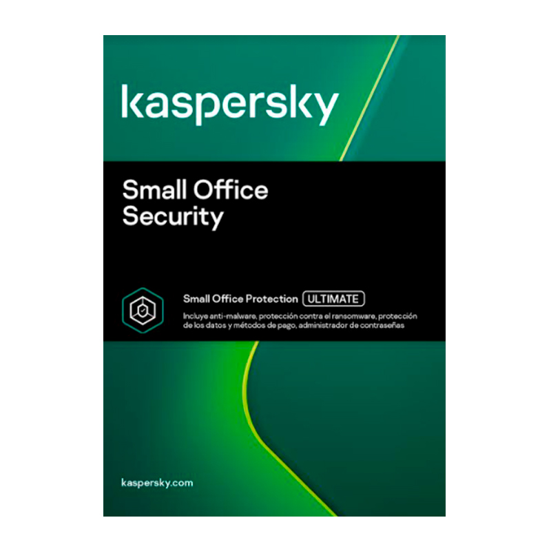 Software Kaspersky Small Office Security, Para 5 Pcs+1 Serv, Lic 1 Año, Producto Virt
