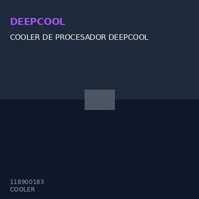 COOLER DE PROCESADOR DEEPCOOL AG400 G2 PLUS