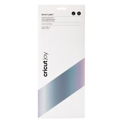Cricut Vinilo Permanente Escribible Smart Label Color Plateado 13.9CM X 33CM @@@