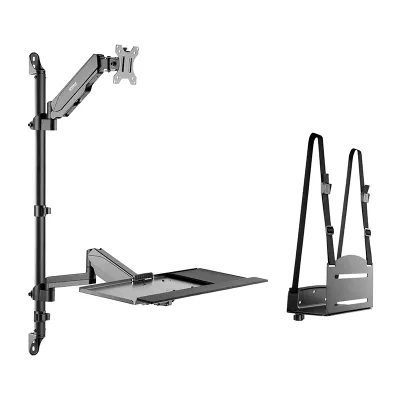 Soporte De Pared + Bandeja Para Teclado Para Monitor Speaka Professional Sp-Mm-710 @@