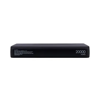 Powerbank Teros Te-7057N, 20000Mah, Usb-A, Usb-C,Negromantén Tus Dispositivos Ca