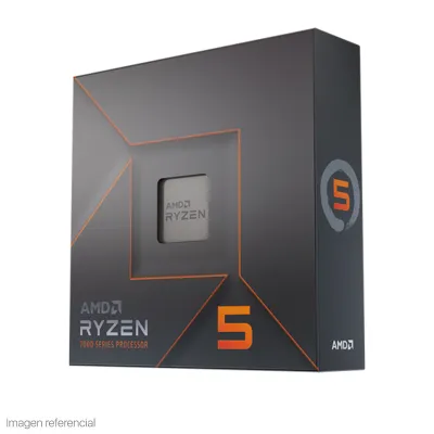 Procesador AMD Ryzen 5 7600X 4.7/5.3Ghz, 32MB L3,6-Core, Am5, 5Nm, 105W.integra