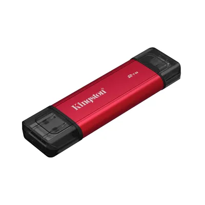 Unidad En Estado Sólido Dual Portatil Kingston 2Tb, Interfaz Usb-A, Usb-C, USB 3.2 Ge