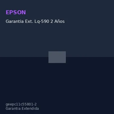 Garantia Ext. Lq-590 2 Años