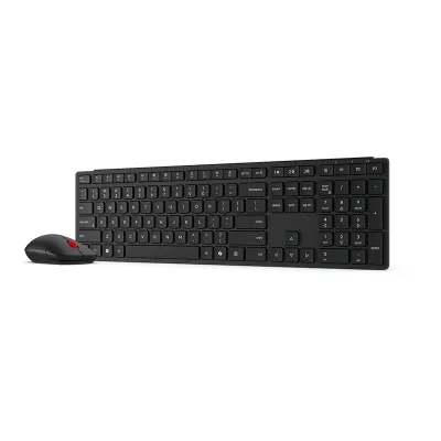 Teclado Y Mouse Inalámbricos Multimodo Lenovo Procombo 6000-La Español 171 (Sin Bater