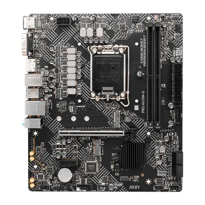 Motherboard MSI Pro H610M-G,Chipset INTEL H610, Lga1700, Matxsoporta Procesadore