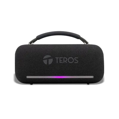 Parlante Inalámbrico Teros Vibe 6049, 60W, BT 5.3, 4000 Mah, Usb, Luces Led, Negro @@