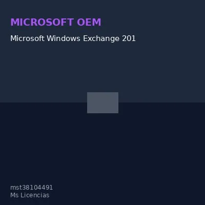 Microsoft Windows Exchange 2019, 1 Licencia Cal Open Business.