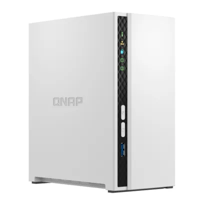 Servidor NAS Qnap Ts-233, Arm Cortex A55 4C/2Ghz,2Gb Ram(On-Board), Bahias: 2 X 3.5