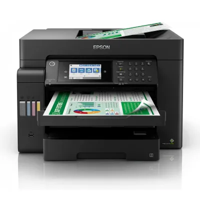 Multifuncional De Tinta Epson Ecotank L15150, Imprime/Escanea/Copia/Fax/Wi-Fi/Usb/Eth