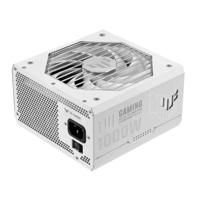 Fuente De Alimentación Asus Tuf Gaming 1000W Goldwhite Edition, 80 Plus Gold, Formato