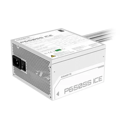Fuente De Alimentación Gigabyte P650Ss Ice , 650W, Atx, 80 Plus Silver.1 Conecto