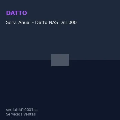 Serv. Anual - Datto NAS Dn1000