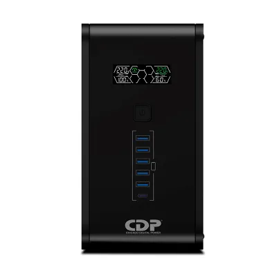 UPS Interactivo Cdp (Chicago Digital Power) R-Smart 2010I, 2000Va/1200Wes Un UPS