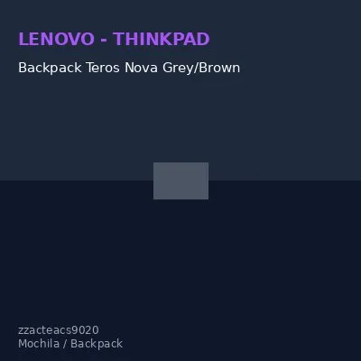 Backpack Teros Nova Grey/Brown