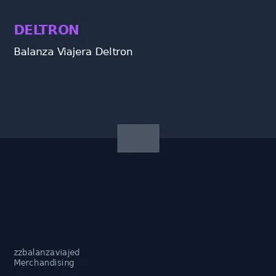 Balanza Viajera Deltron