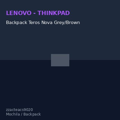 Backpack Teros Nova Grey/Brown