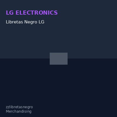 Libretas Negro LG